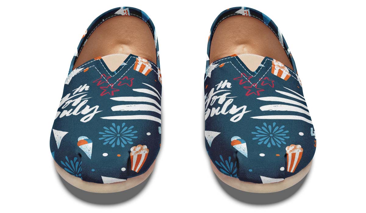 Festive Fourthof July Casual Shoes