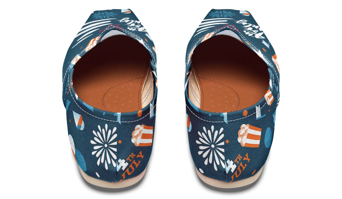 Festive Fourthof July Casual Shoes