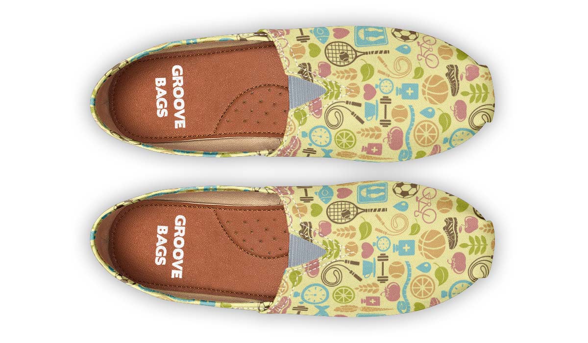 Fitness Training Pattern Casual Shoes