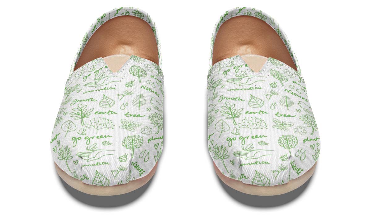 Go Green Casual Shoes