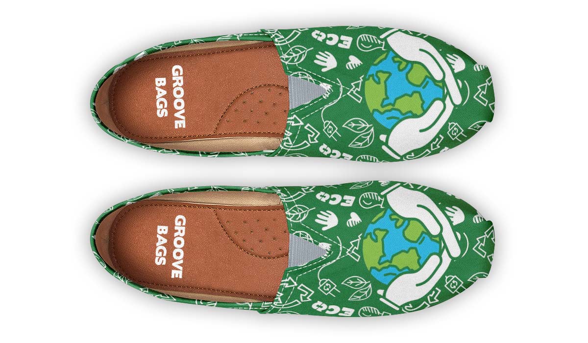 Green New World Casual Shoes