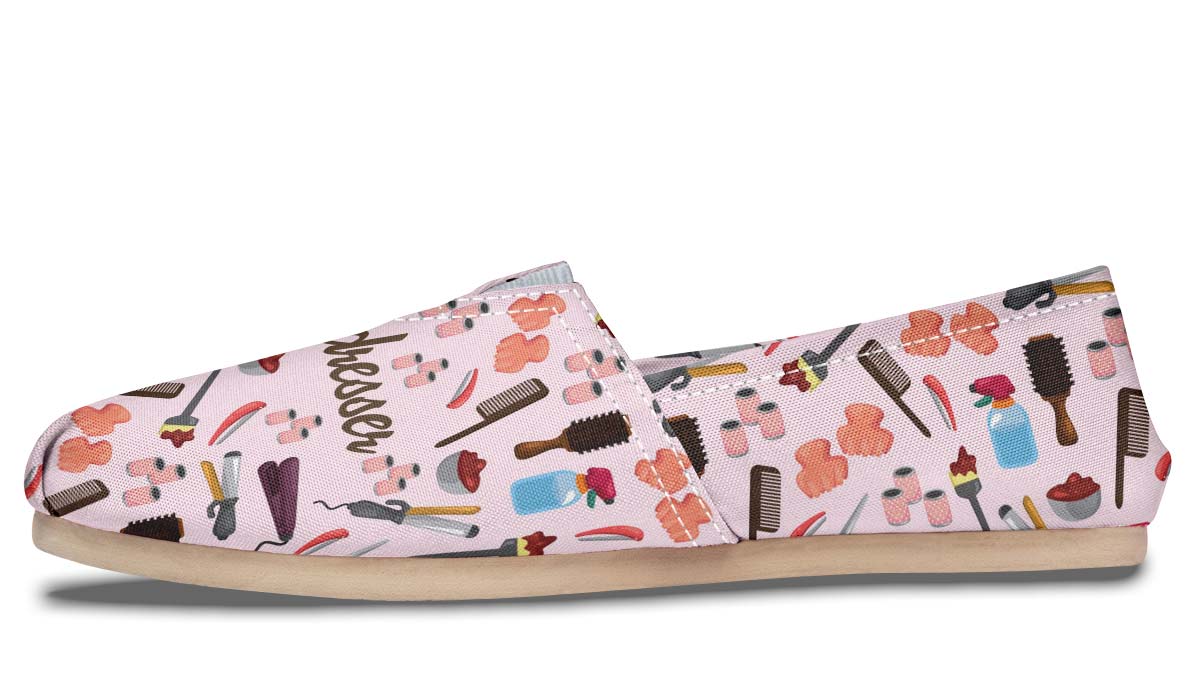 Hairdresser Pattern Casual Shoes