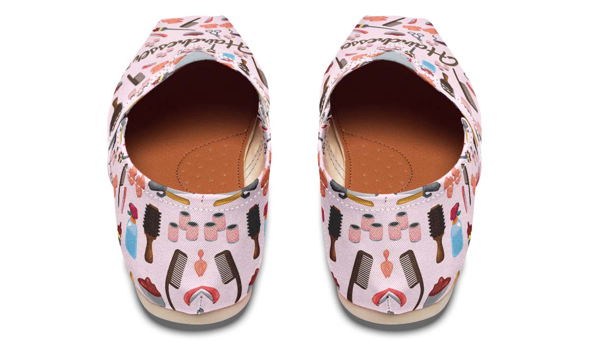 Hairdresser Pattern Casual Shoes