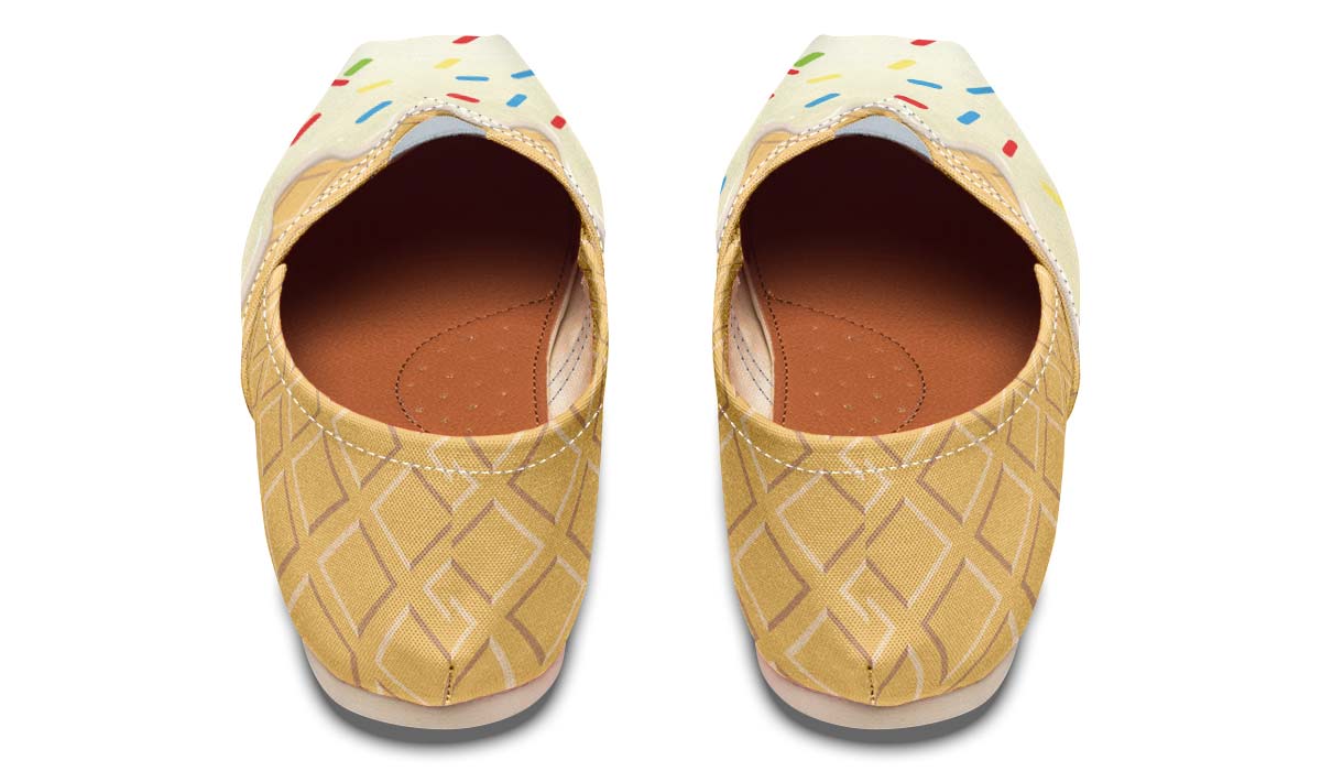 Ice Cream Cone Casual Shoes