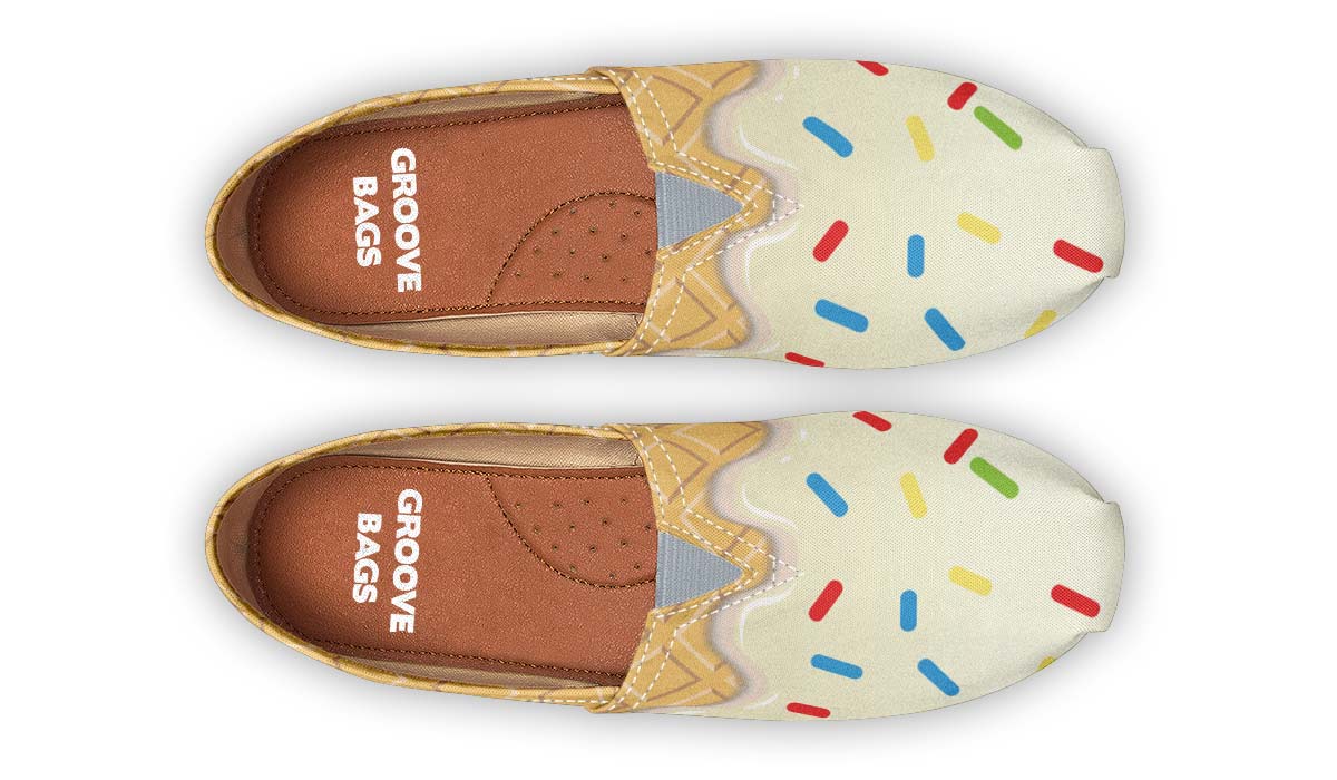 Ice Cream Cone Casual Shoes
