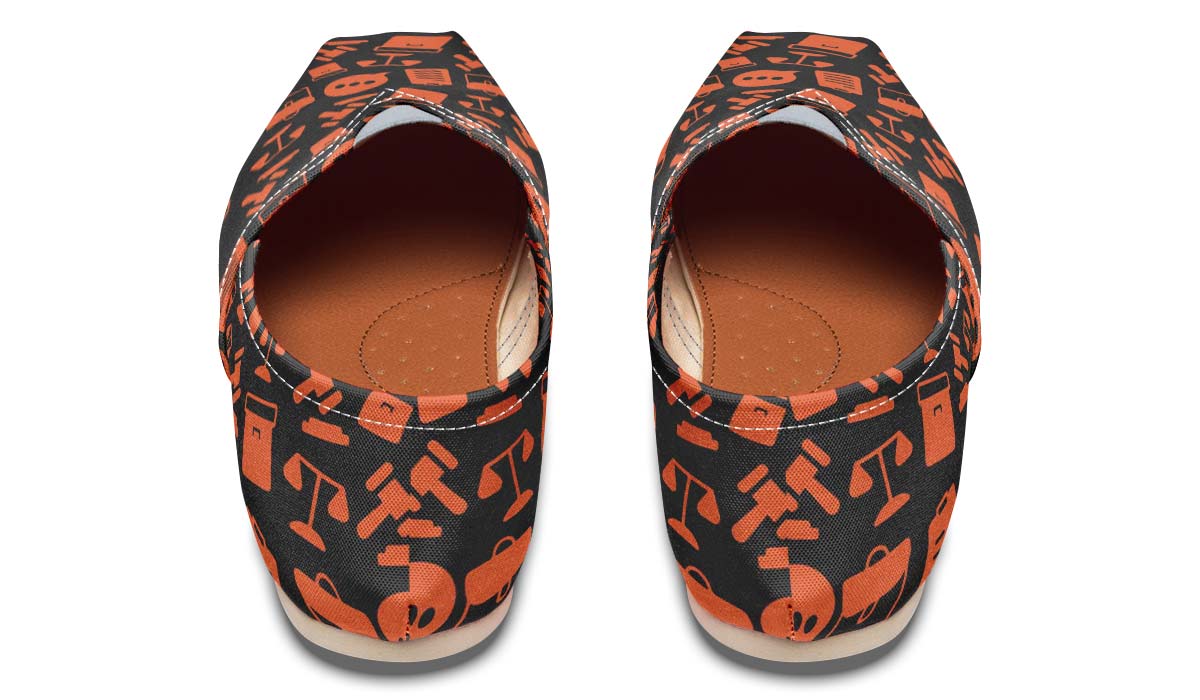 Legal Services Pattern Casual Shoes