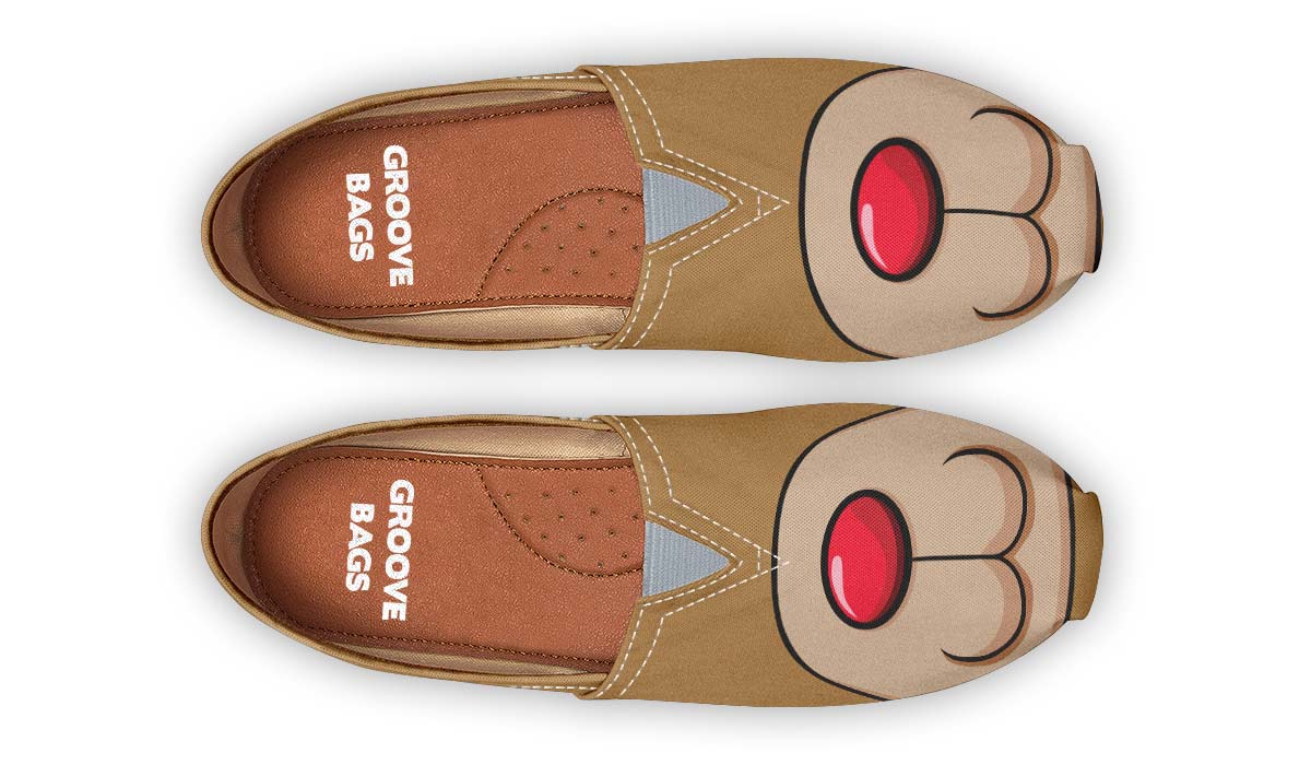 Reindeer Face Casual Shoes
