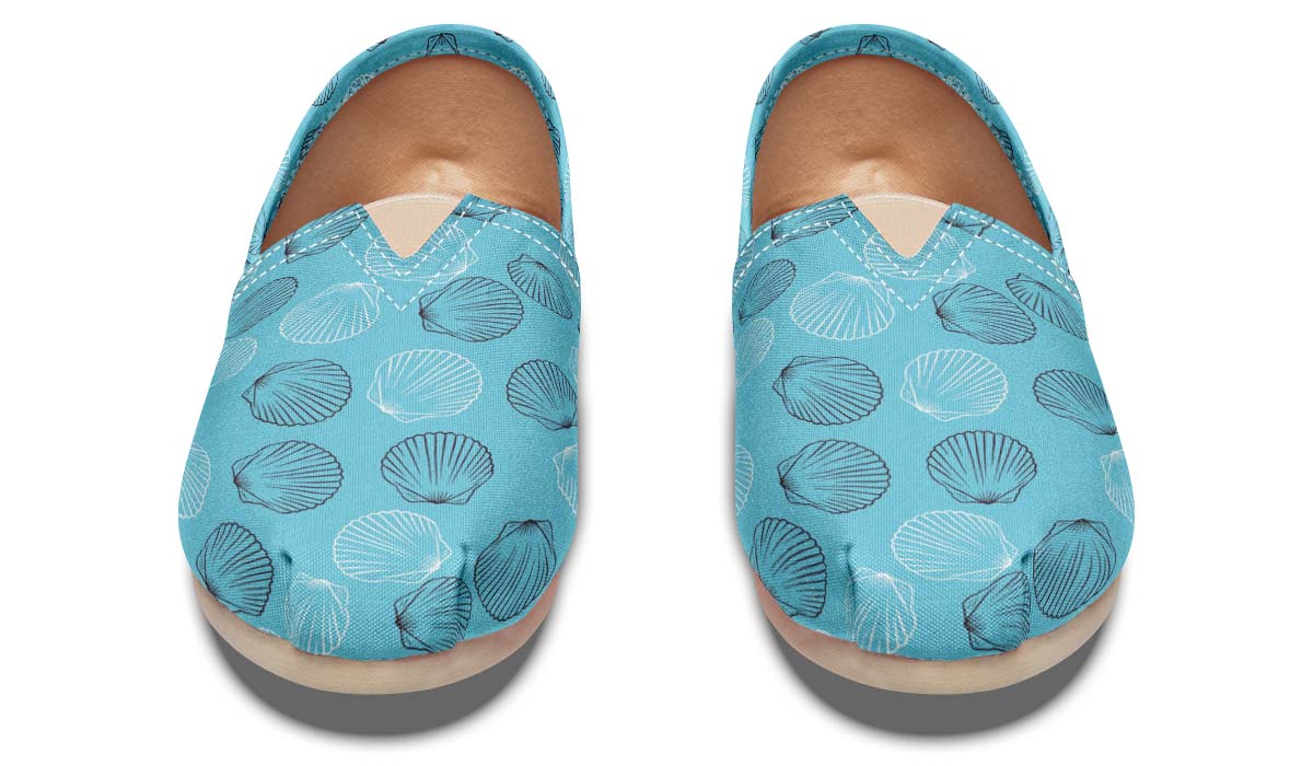 Seashell Pattern Casual Shoes