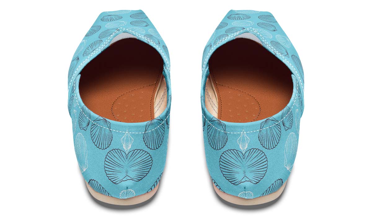 Seashell Pattern Casual Shoes