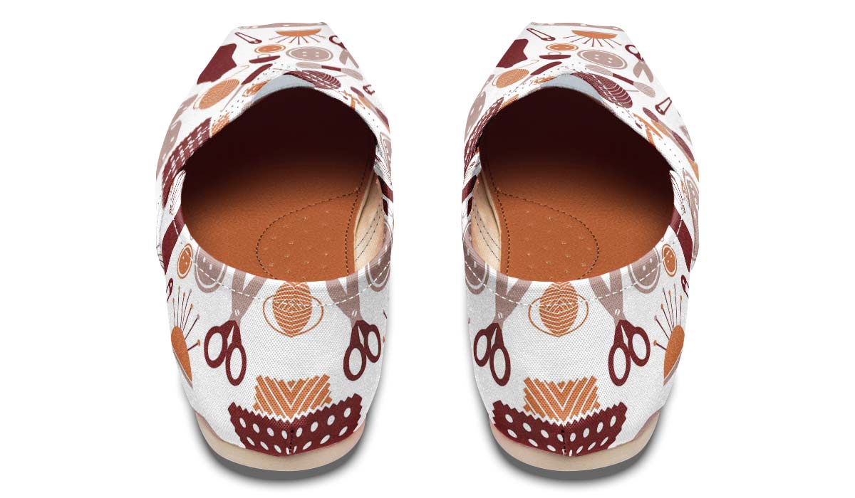 Sewing Icons Casual Shoes
