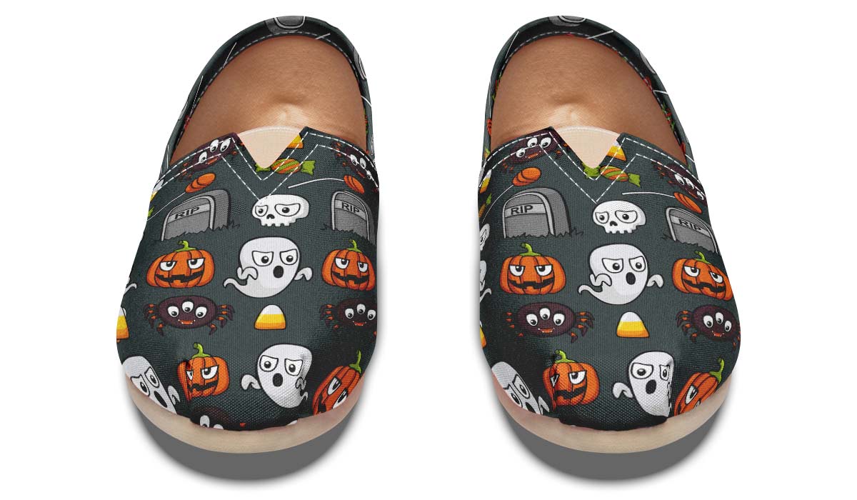 Spooky Halloween Casual Shoes