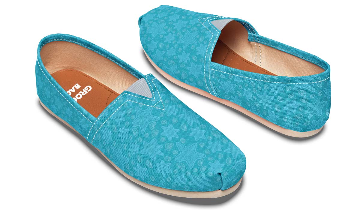 Starfish Pattern Casual Shoes