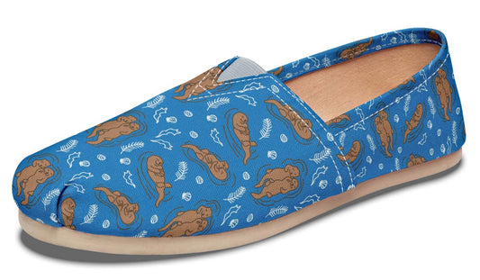 Swimming Sea Otters Casual Shoes