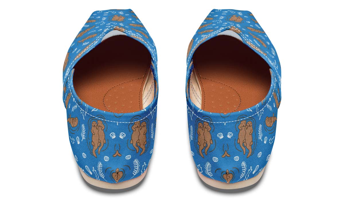 Swimming Sea Otters Casual Shoes