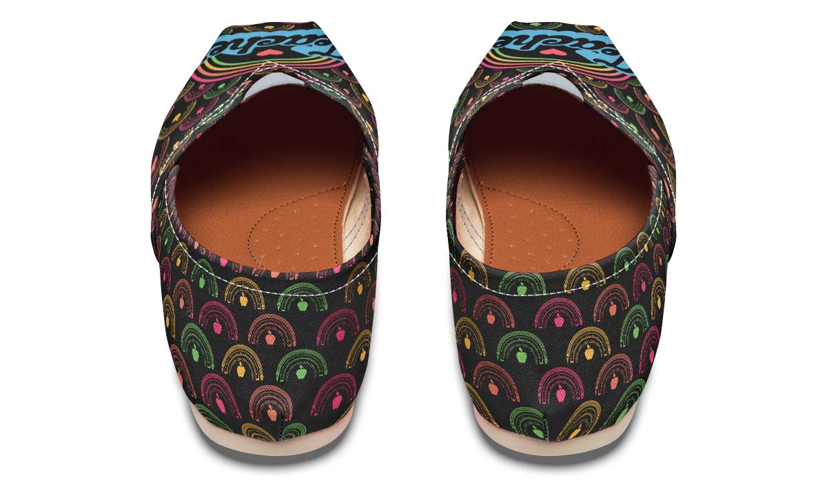 Teacher Rainbow Casual Shoes