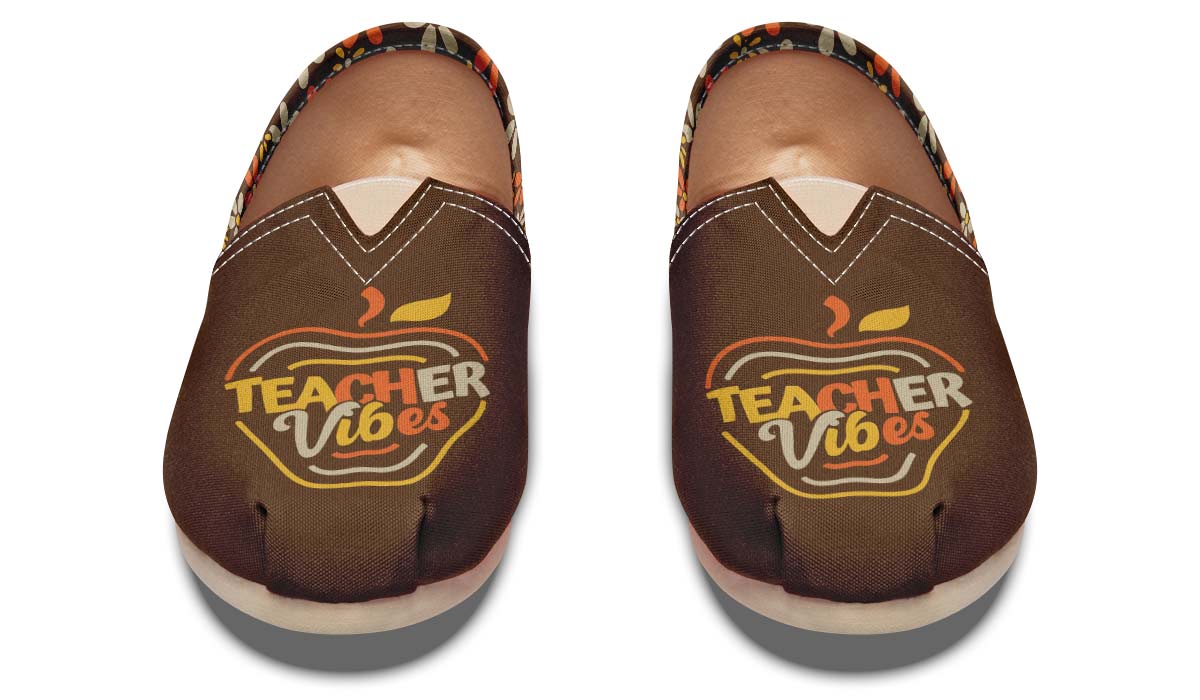 Teacher Vibes Casual Shoes