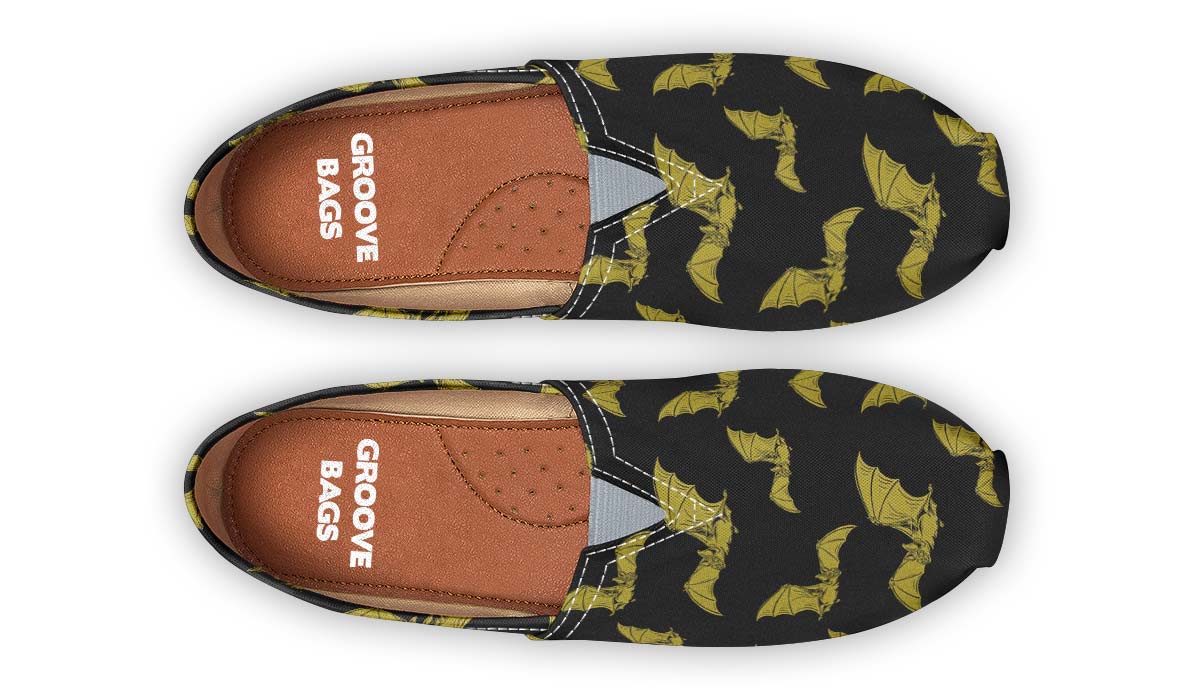 Vampire Bat Pattern Casual Shoes