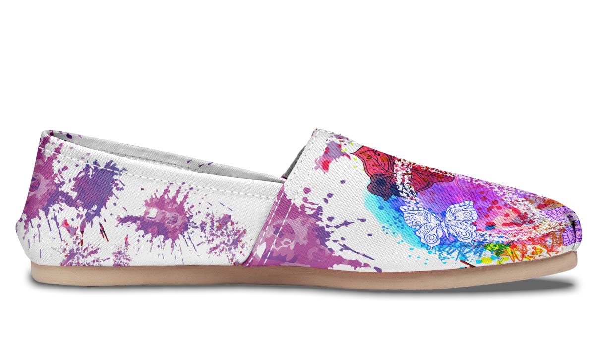 Colorful Peace And Butterflies