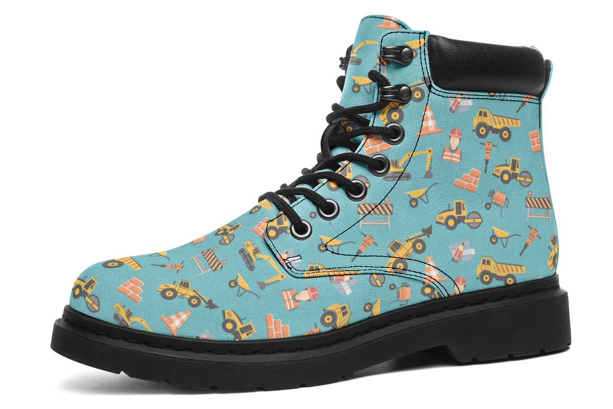 Construction Pattern Classic Vibe Boots