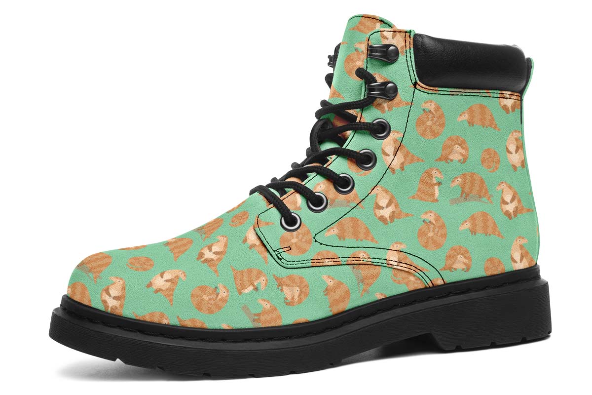 Cute Pangolin Pattern Classic Vibe Boots