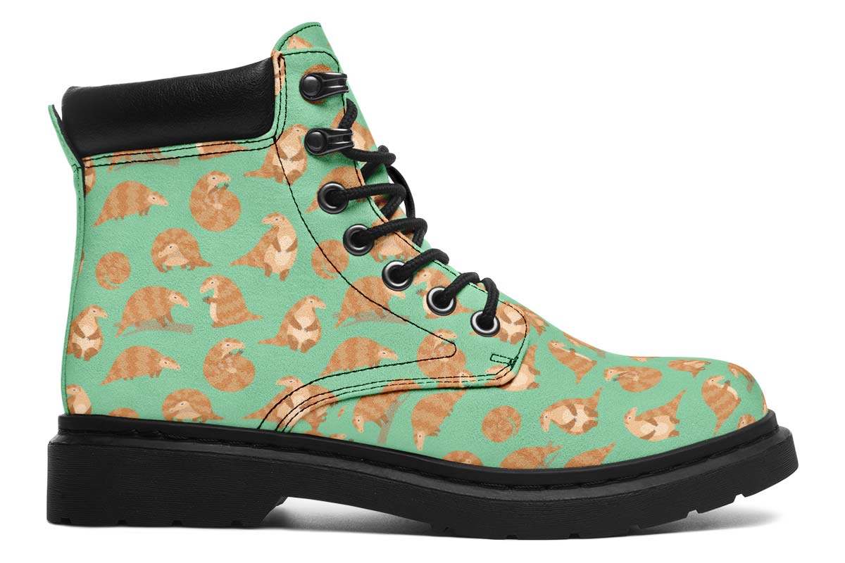 Cute Pangolin Pattern Classic Vibe Boots