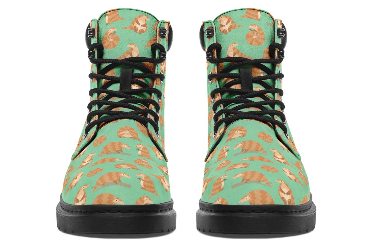Cute Pangolin Pattern Classic Vibe Boots