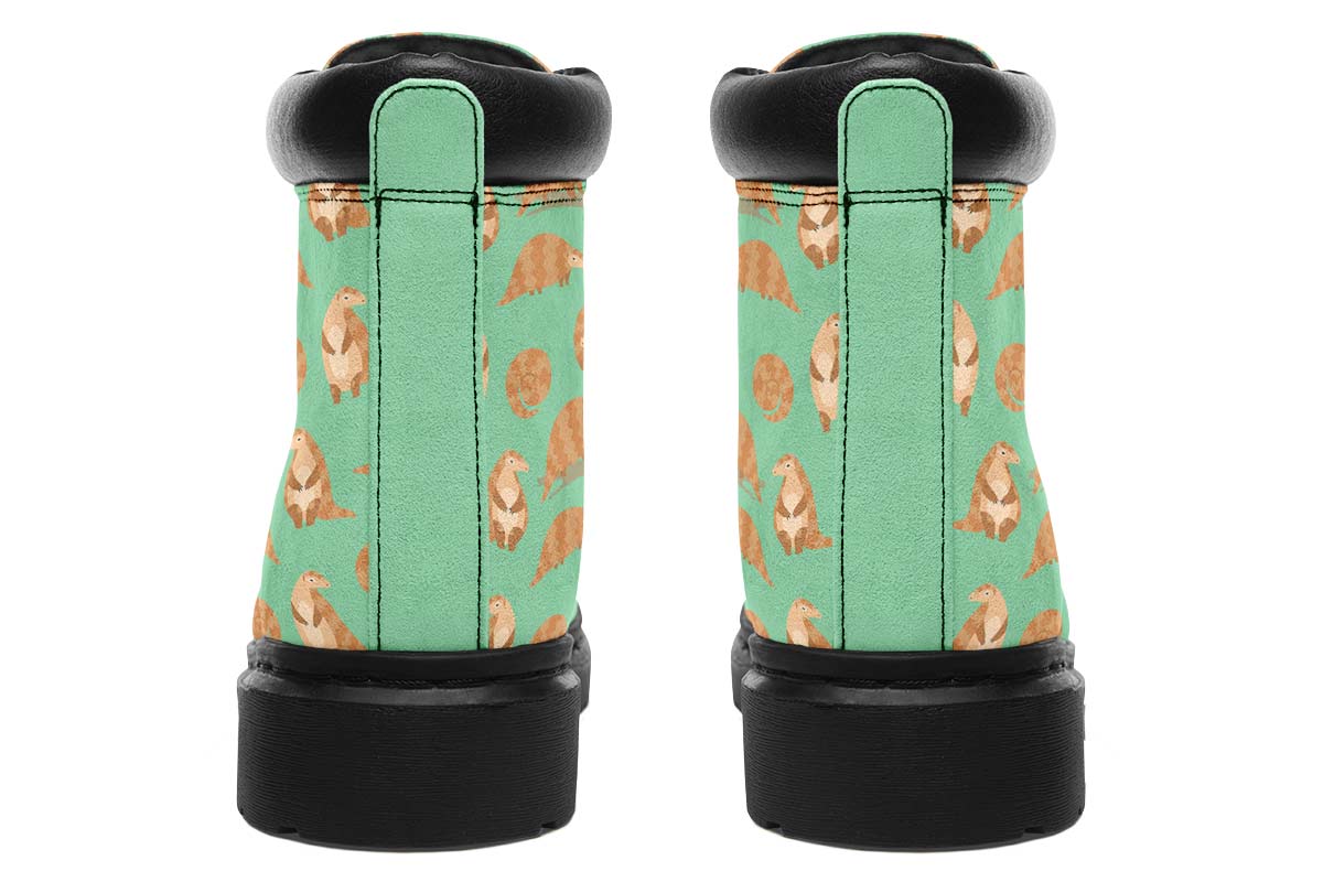 Cute Pangolin Pattern Classic Vibe Boots