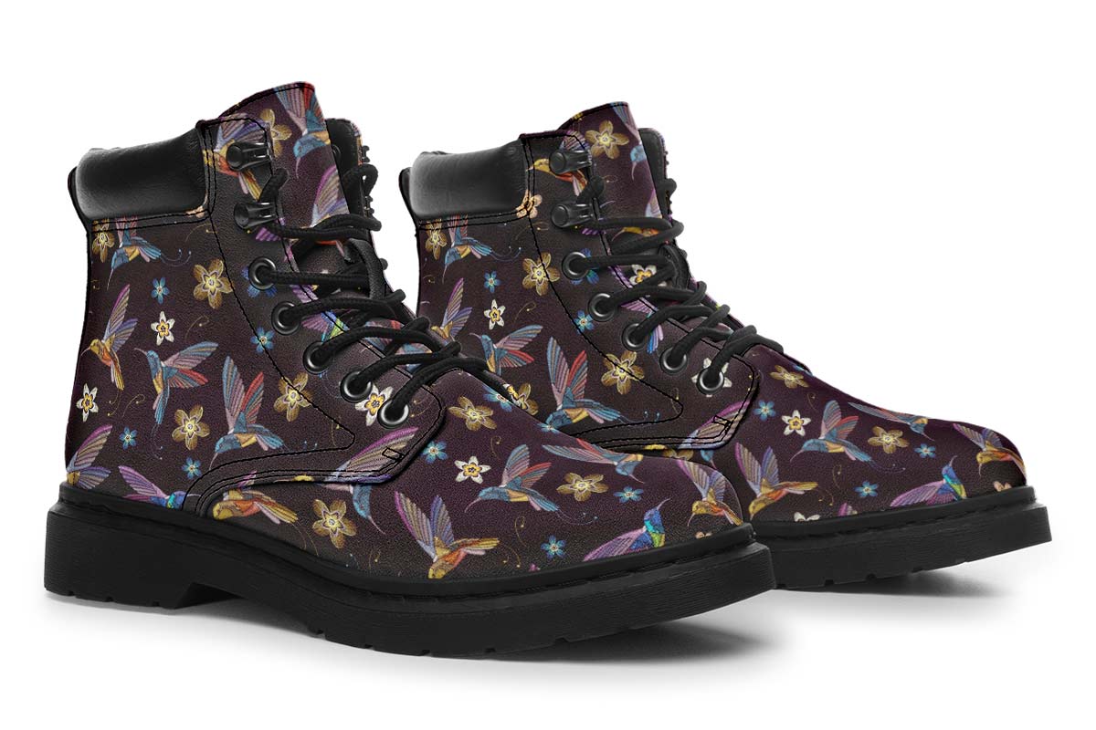 Embroidery Hummingbirds Classic Vibe Boots