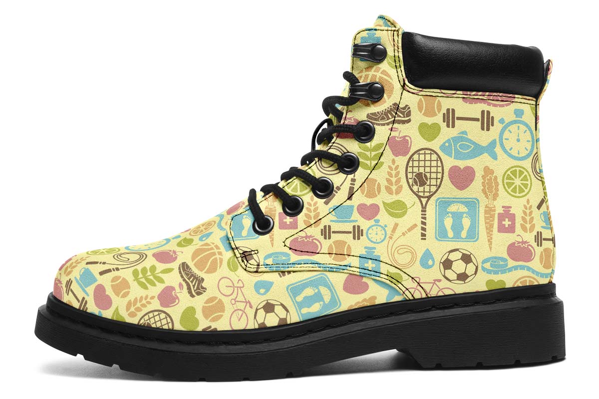 Fitness Training Pattern Classic Vibe Boots