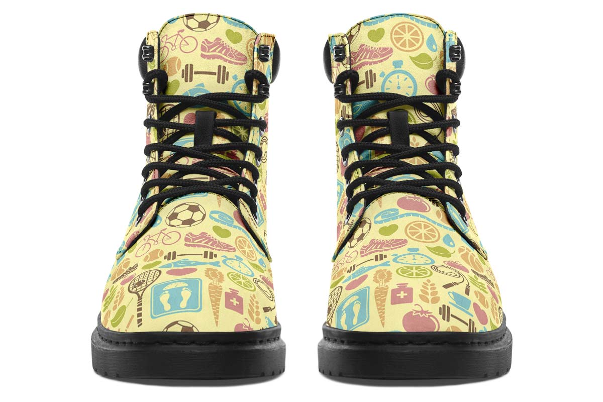 Fitness Training Pattern Classic Vibe Boots