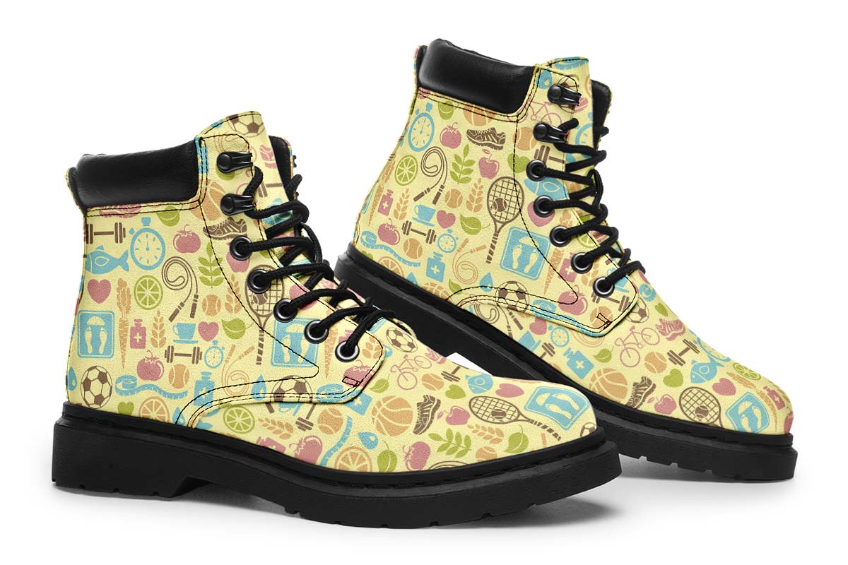 Fitness Training Pattern Classic Vibe Boots