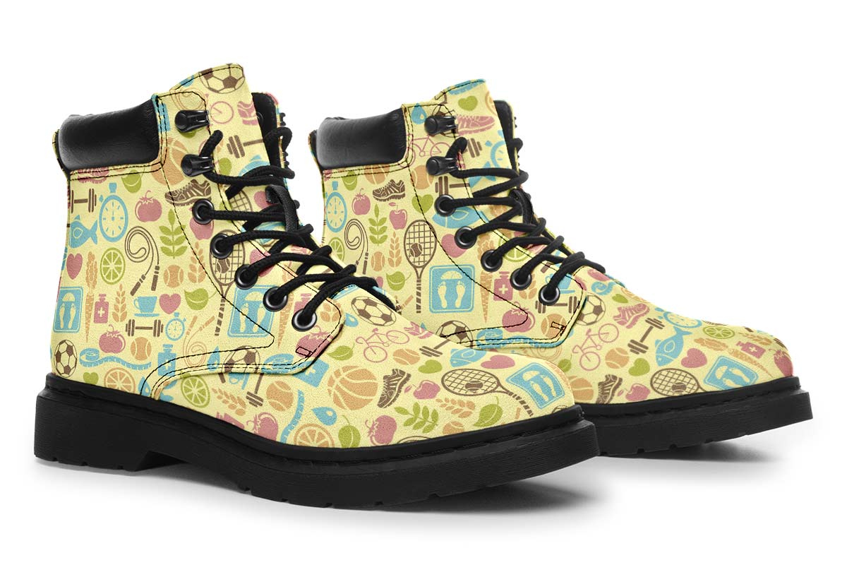 Fitness Training Pattern Classic Vibe Boots