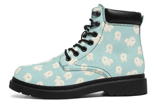 Fluffy American Eskimo Classic Vibe Boots