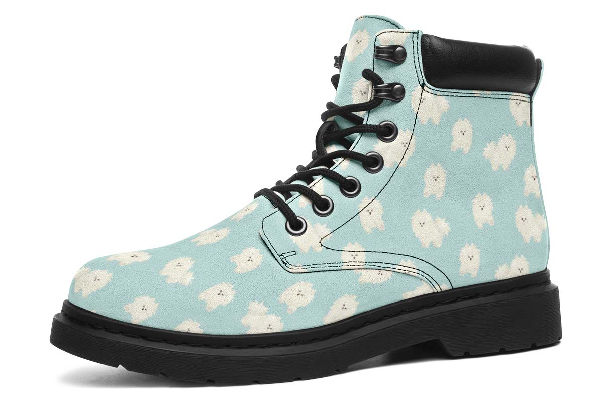 Fluffy American Eskimo Classic Vibe Boots