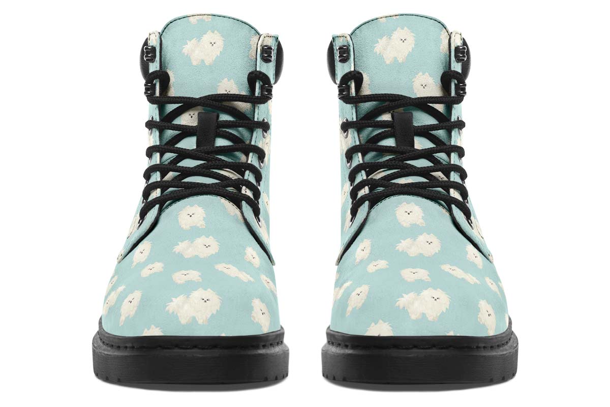 Fluffy American Eskimo Classic Vibe Boots