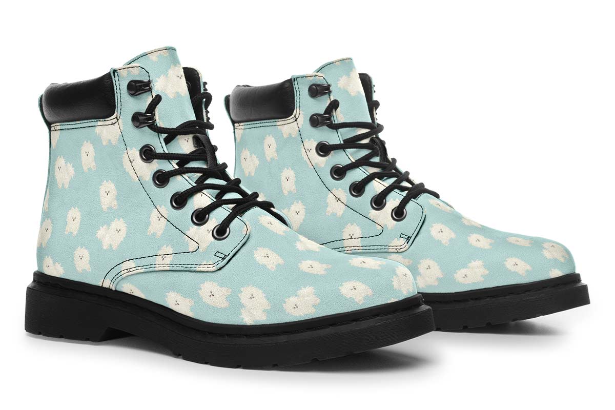 Fluffy American Eskimo Classic Vibe Boots