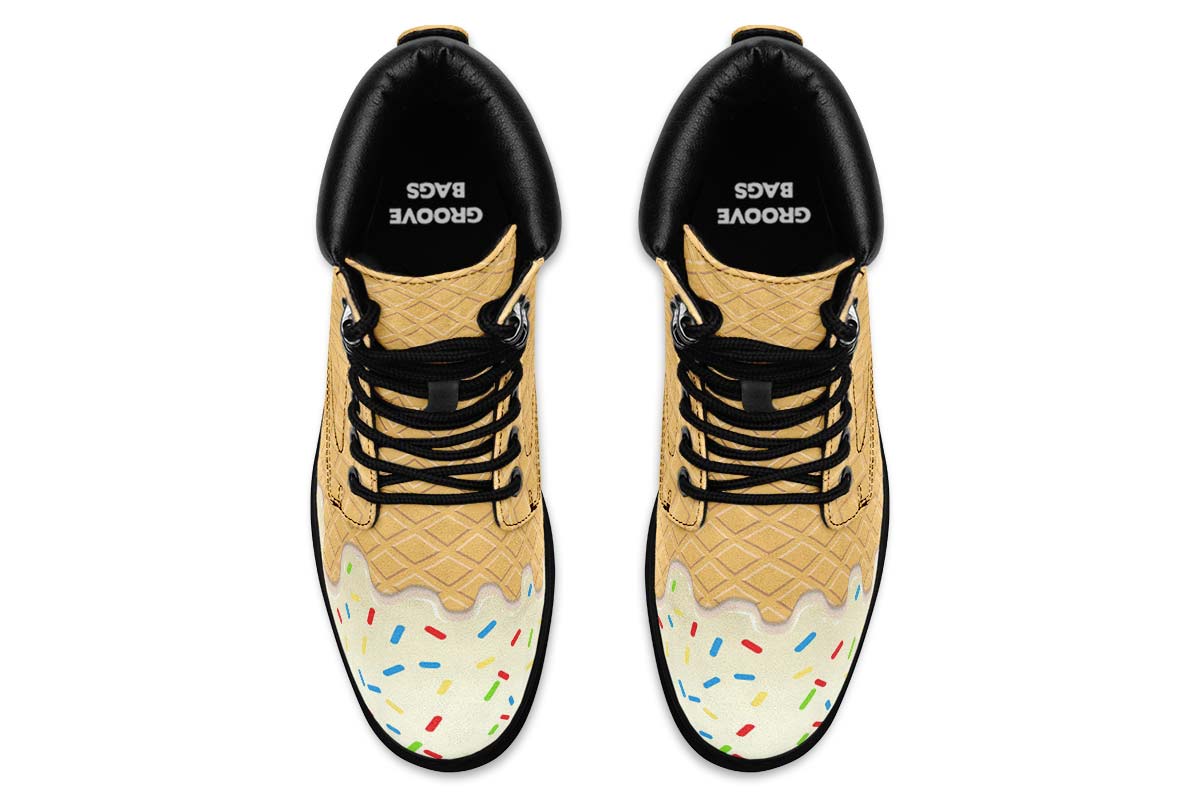 Ice Cream Cone Classic Vibe Boots