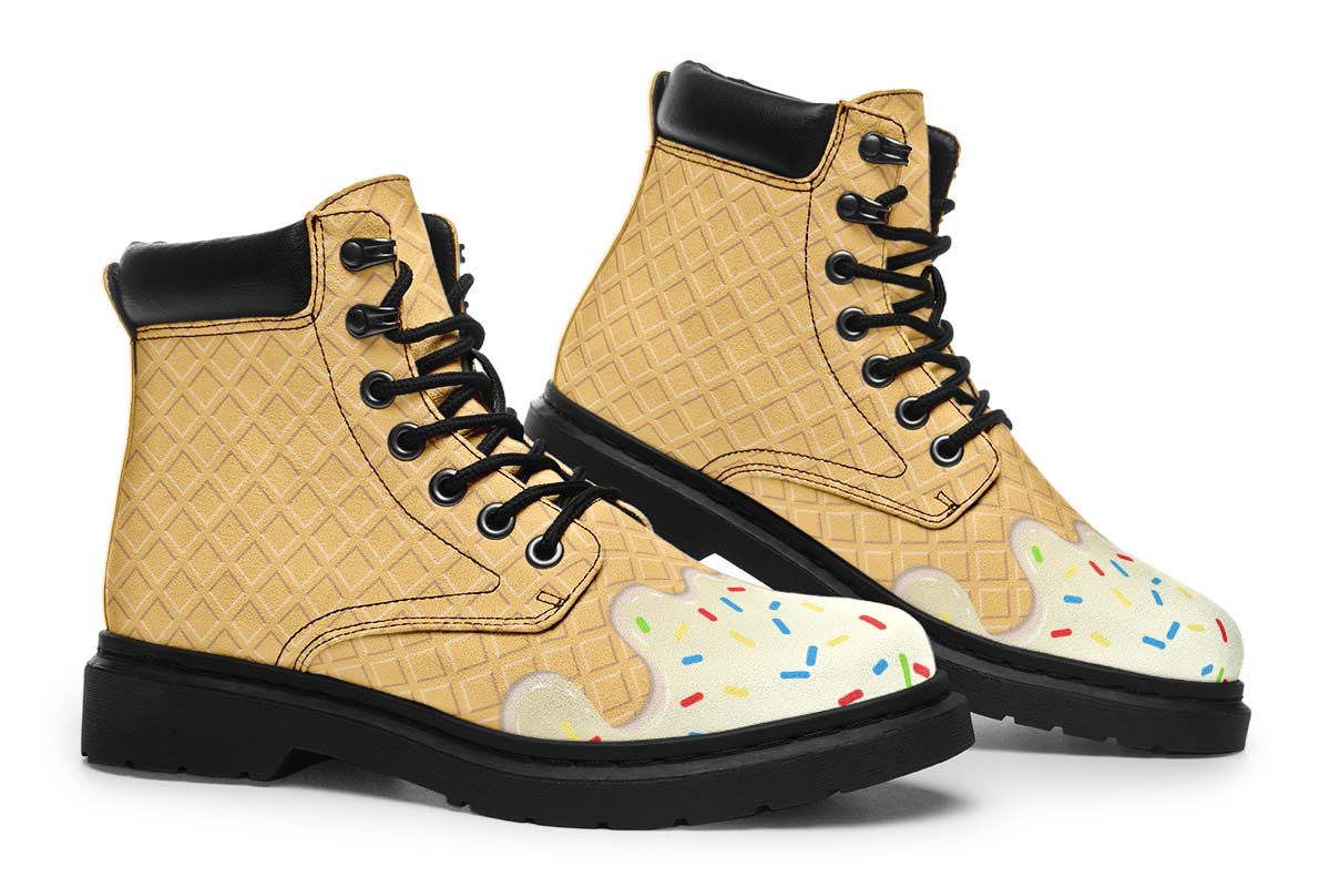 Ice Cream Cone Classic Vibe Boots