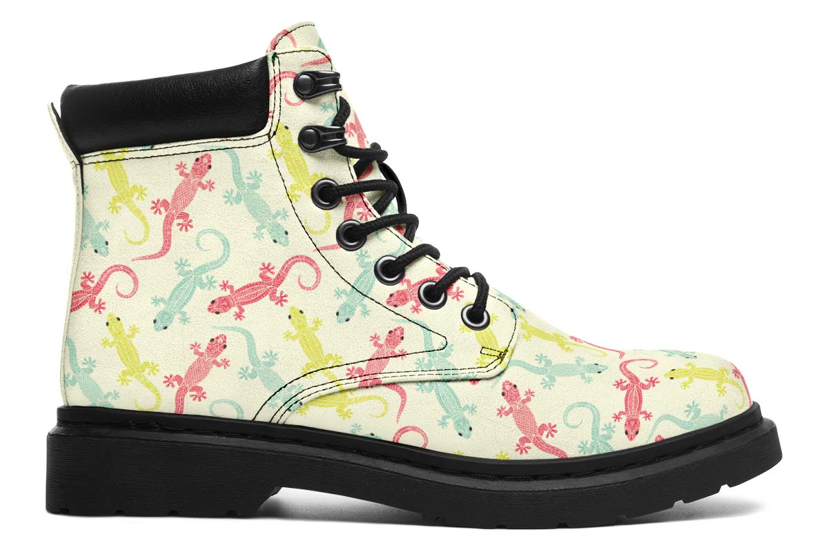 Lizard Pattern Classic Vibe Boots