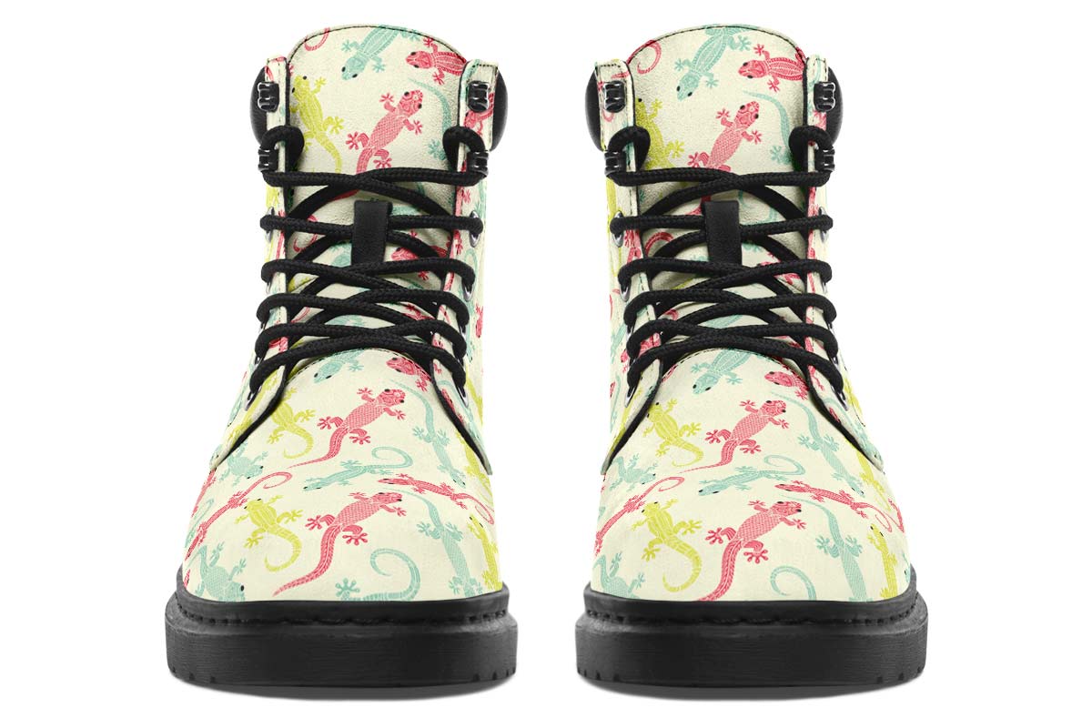 Lizard Pattern Classic Vibe Boots