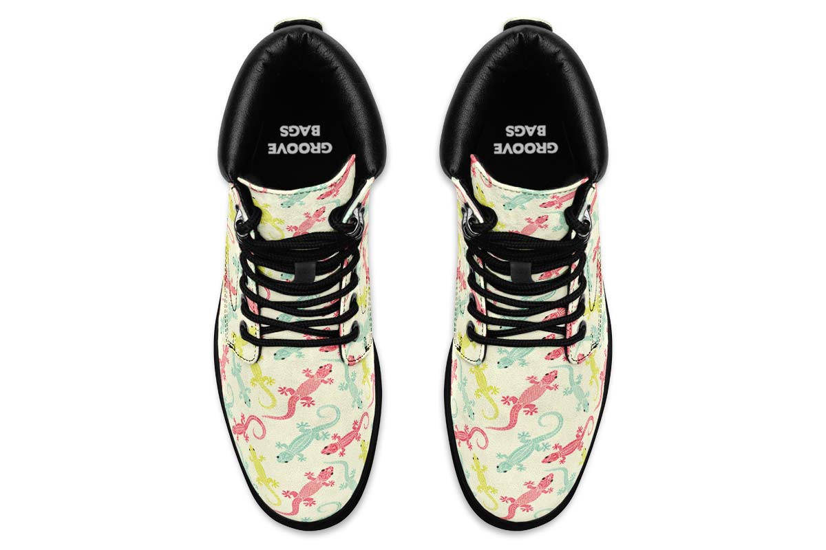 Lizard Pattern Classic Vibe Boots