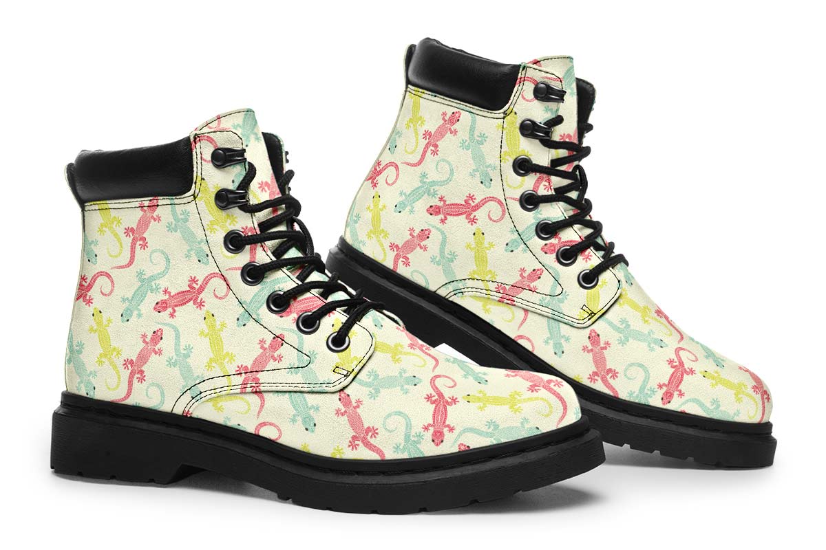 Lizard Pattern Classic Vibe Boots