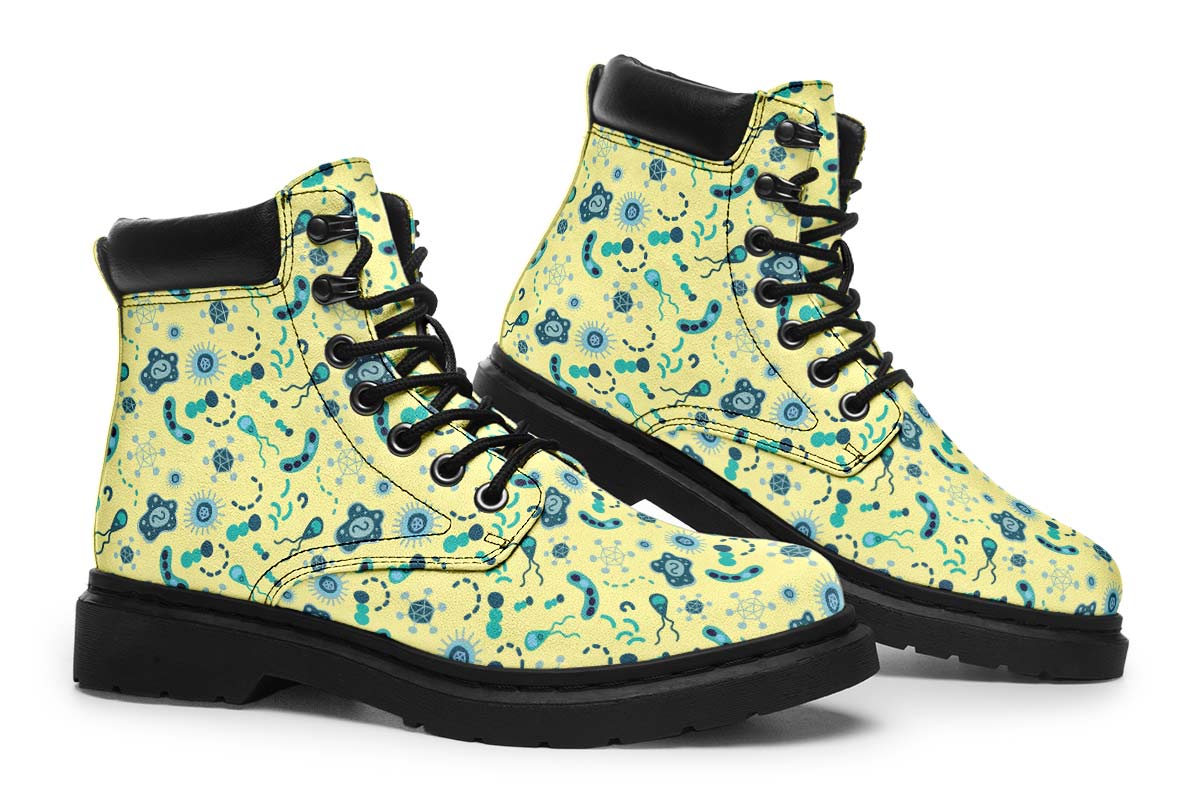 Microbiology Pattern Classic Vibe Boots