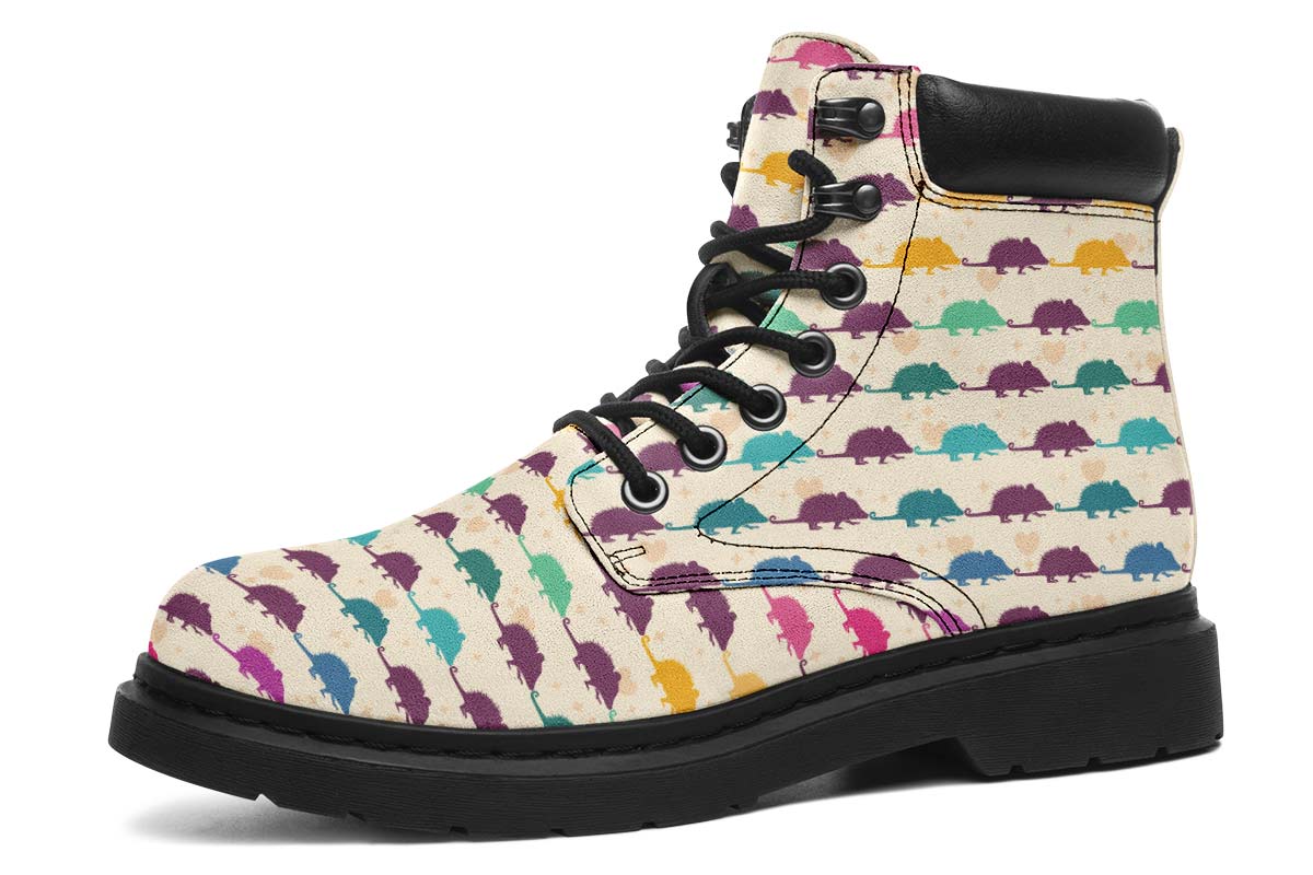Opossum Pattern Classic Vibe Boots