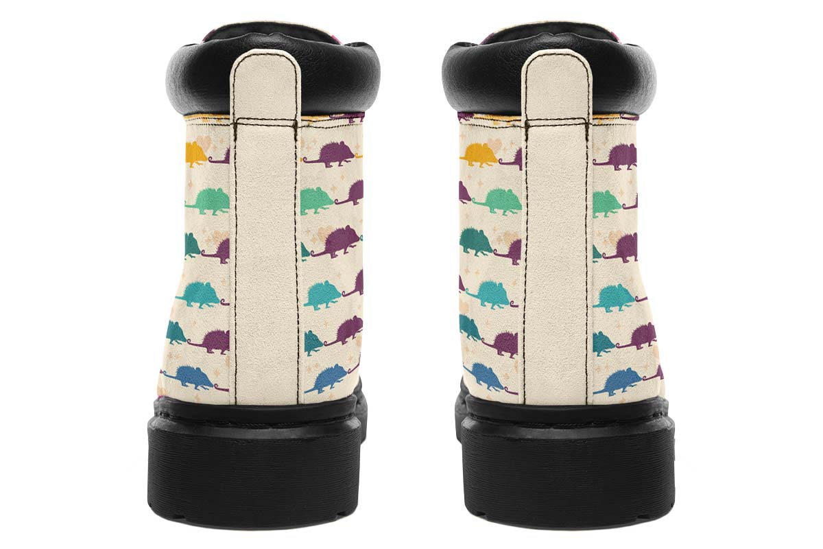 Opossum Pattern Classic Vibe Boots