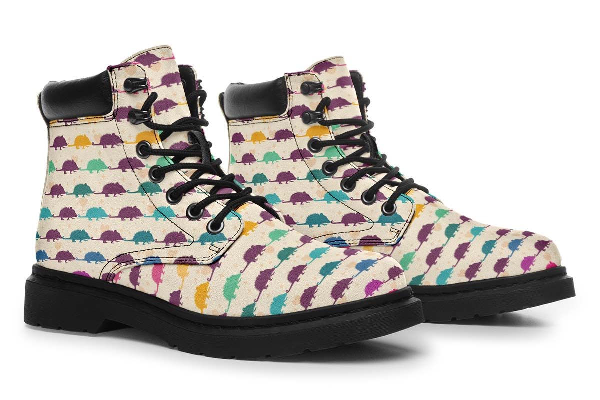 Opossum Pattern Classic Vibe Boots