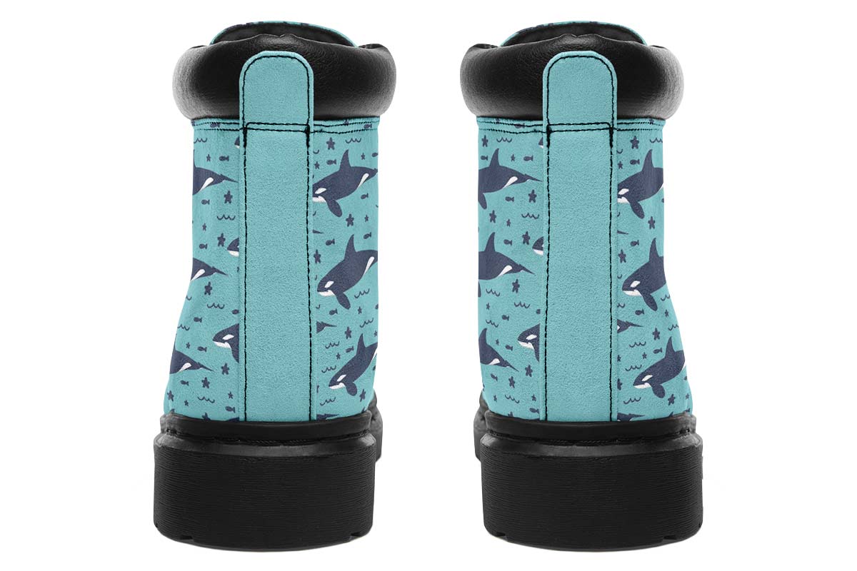 Orca Pattern Classic Vibe Boots