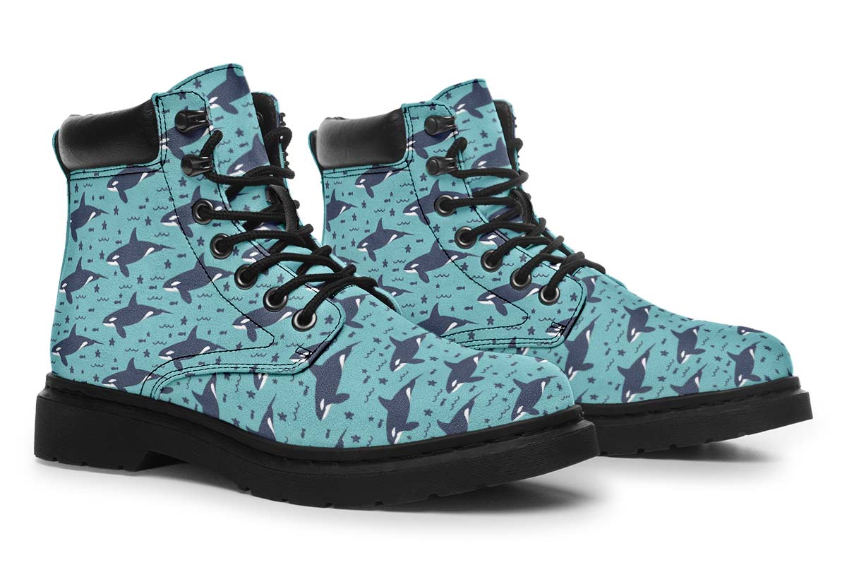 Orca Pattern Classic Vibe Boots