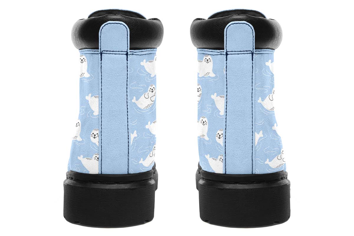 Seal Pattern Classic Vibe Boots