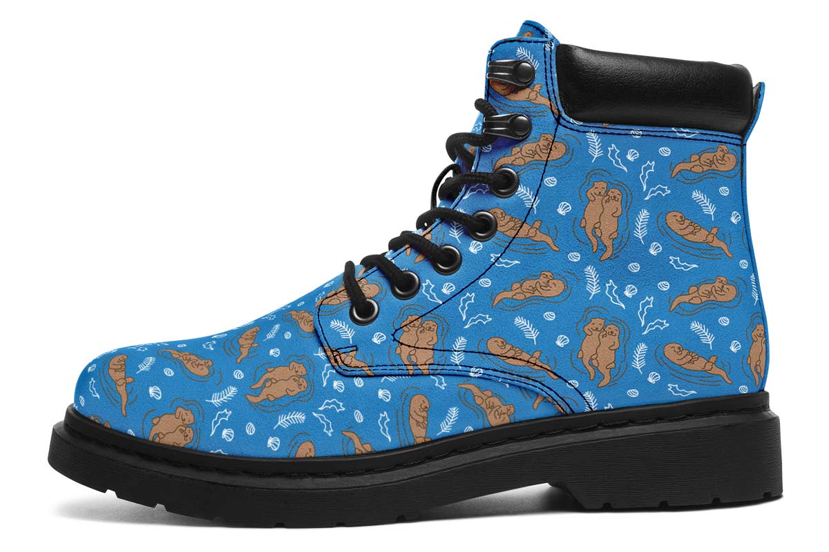 Swimming Sea Otters Classic Vibe Boots